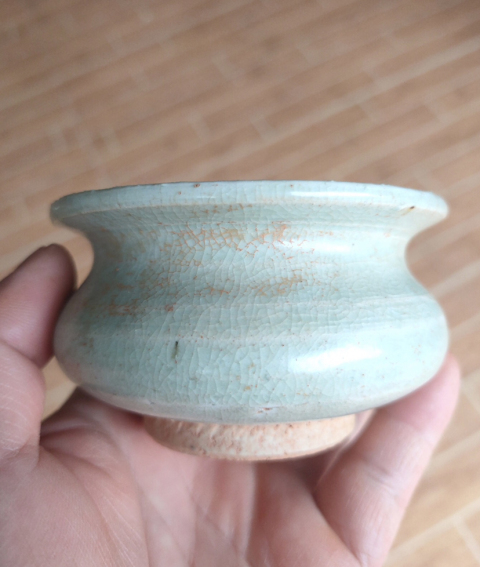 古玩陶瓷影青圈足爐(超精品)拍賣,當前價格1600元