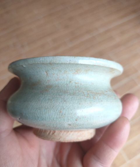古玩陶瓷影青圈足爐(超精品)拍賣,當前價格1600元