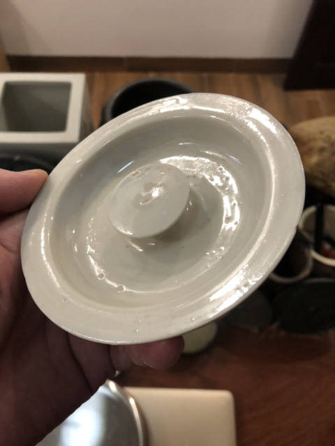 古玩陶瓷花卉紋彩繪蓋罐（超精品）拍賣，當前價格399元