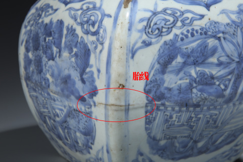 古玩陶瓷明晚·青花花卉紋四方罐拍賣,當前價格38000元