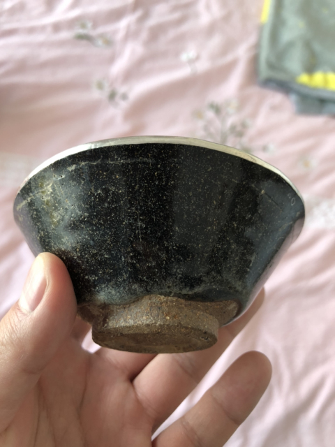 古玩陶瓷黑釉建窯盞拍賣，當前價格999元