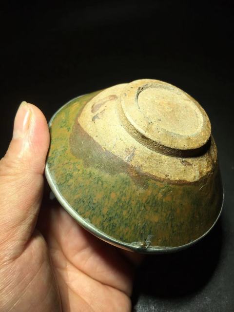 古玩陶瓷【精品】建窯金兔毫束口盞拍賣,當(dāng)前價格999元
