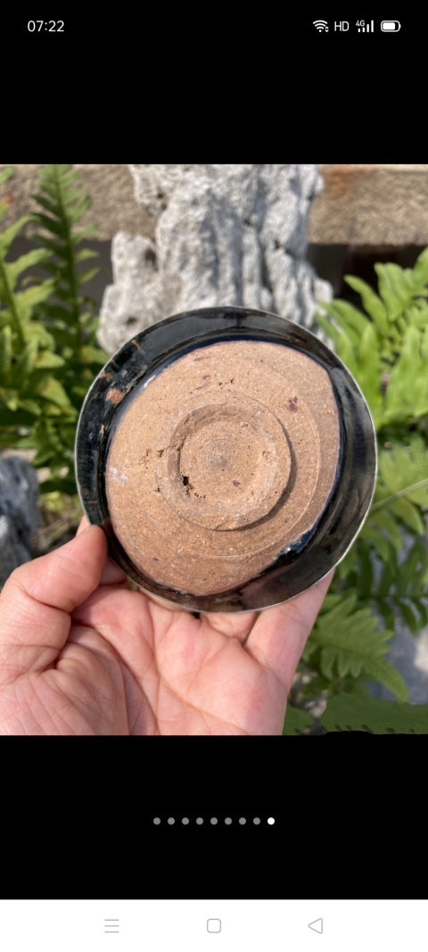 古玩陶瓷【精品】建窯藍兔毫盞拍賣，當前價格2999元