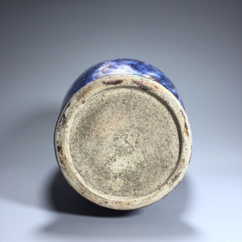 古玩陶瓷創匯?窯變釉賞瓶拍賣，當前價格1370元