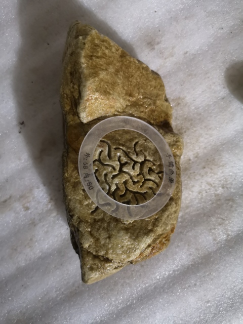古玩玉器翡翠原石拍賣,當前價格580元