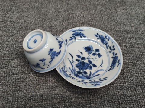 古玩陶瓷康熙康熙青花杯盤拍賣,當前價格1999元