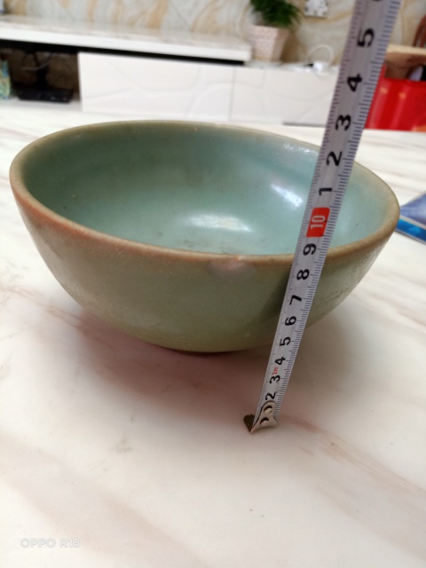 古玩陶瓷龍泉窯青釉碗拍賣，當前價格4000元