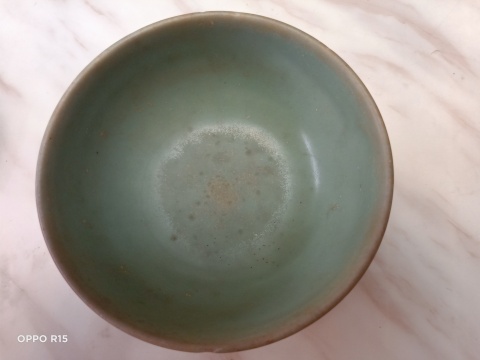 古玩陶瓷龍泉窯青釉碗拍賣，當前價格4000元