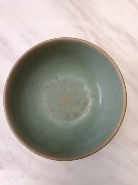 古玩陶瓷龍泉窯青釉碗拍賣，當前價格4000元