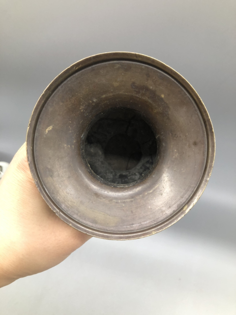 古玩陶瓷上一個世紀早期花觚拍賣,當前價格580元