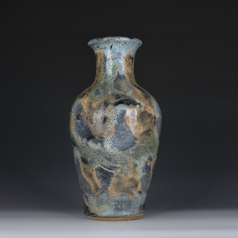 X-中国古美術 時代物 鈞窯 香炉 三足炉 紅斑 香道具 唐物 陶磁器
