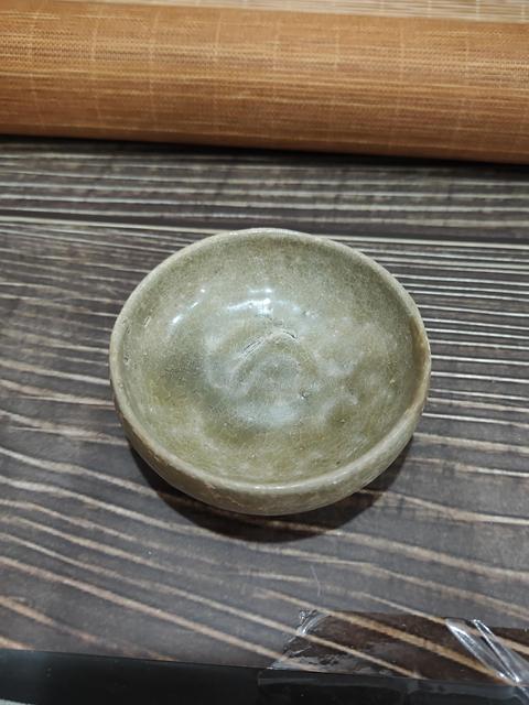古玩陶瓷越窯 青釉臥足杯拍賣，當(dāng)前價格999元