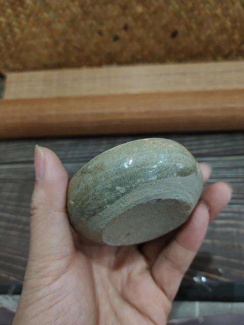 古玩陶瓷越窯 青釉臥足杯拍賣，當(dāng)前價格999元