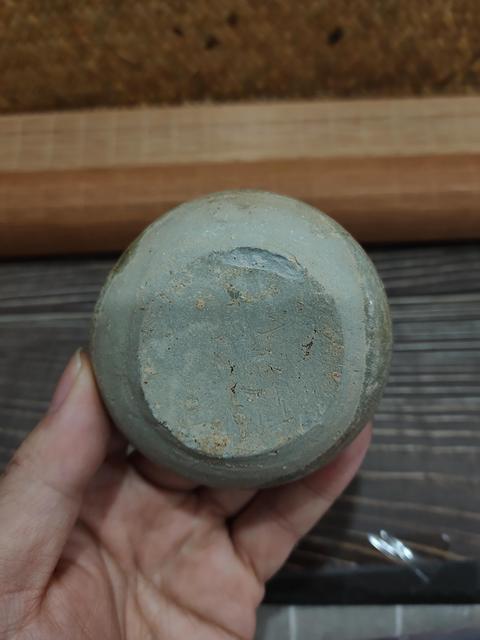 古玩陶瓷越窯 青釉臥足杯拍賣，當(dāng)前價格999元
