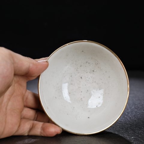 古玩陶瓷民國-粉彩花卉碗一對拍賣，當前價格1380元