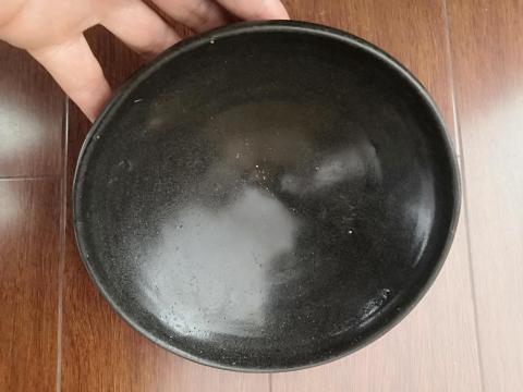 古玩陶瓷金元磁州窯黑釉碗拍賣，當前價格1999元