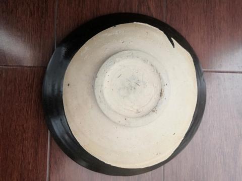 古玩陶瓷金元磁州窯黑釉碗拍賣，當前價格1999元