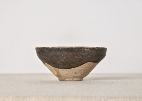 古玩陶瓷宋代·建窯系黑褐釉盞拍賣，當前價格999元