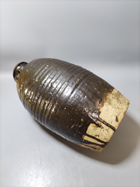 古玩陶瓷磁州窯系弦紋雙系梅瓶拍賣(mài)，當(dāng)前價(jià)格1999元