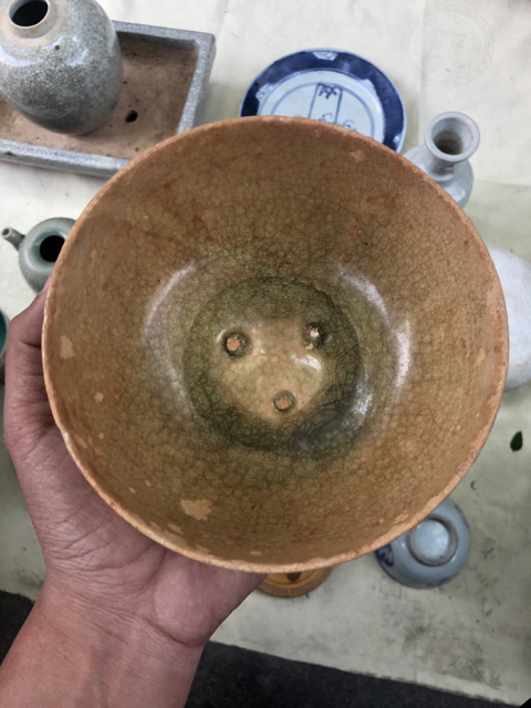 古玩陶瓷隋青碗拍賣,當前價格3800元