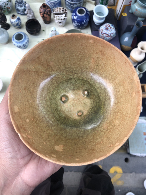 古玩陶瓷隋青碗拍賣,當前價格3800元