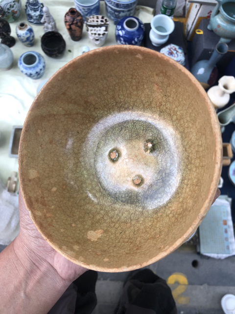 古玩陶瓷隋青碗拍賣,當前價格3800元