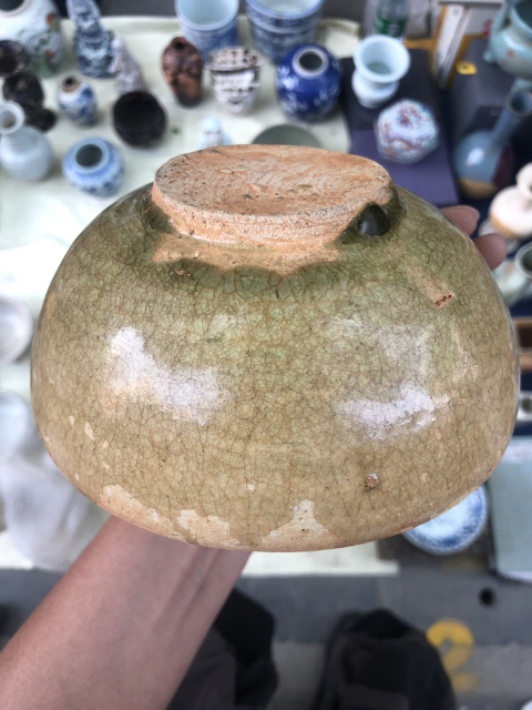 古玩陶瓷隋青碗拍賣,當前價格3800元