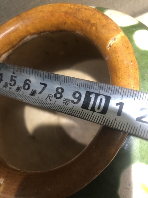 古玩陶瓷唐三彩鍑（精品）拍賣，當前價格168888元