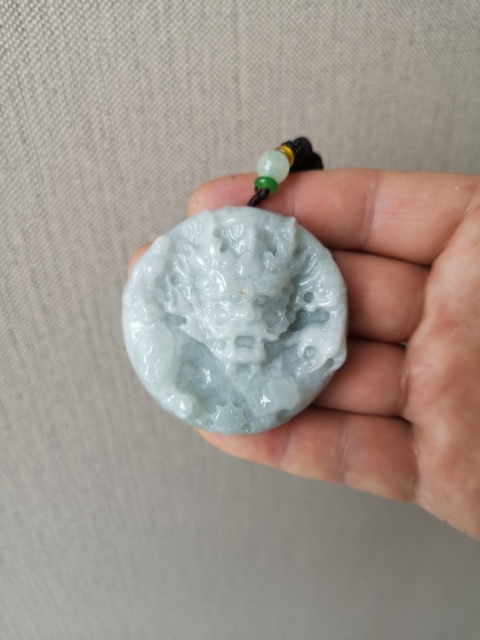 古玩玉器翡翠牌拍賣,當(dāng)前價(jià)格398元