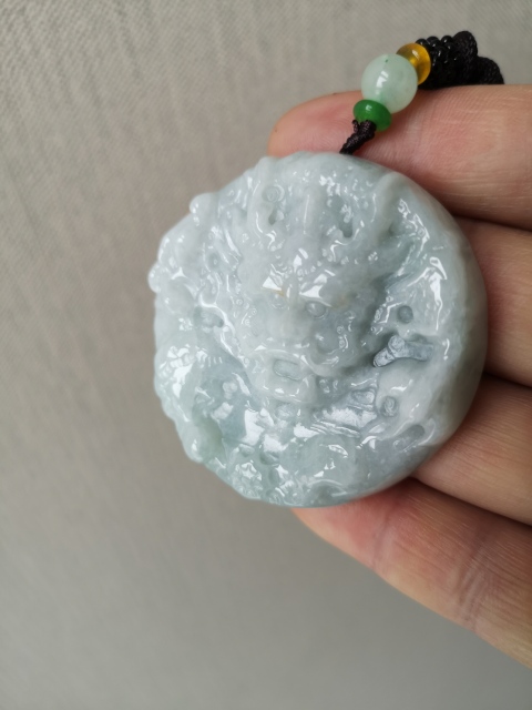古玩玉器翡翠牌拍賣,當(dāng)前價(jià)格398元