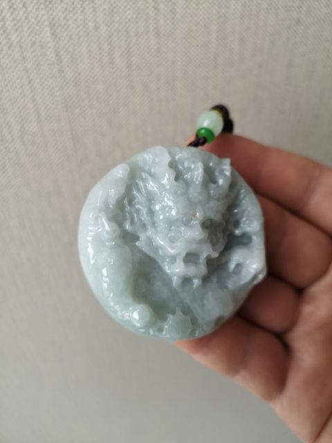 古玩玉器翡翠牌拍賣,當(dāng)前價(jià)格398元