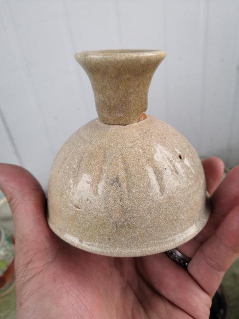 古玩陶瓷元龍泉高足杯拍賣,當前價格2000元