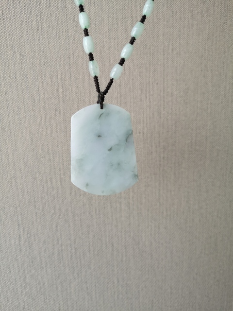 古玩玉器翡翠龍牌拍賣，當前價格850元