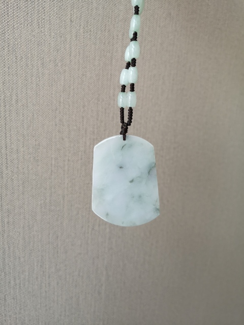 古玩玉器翡翠龍牌拍賣，當前價格850元