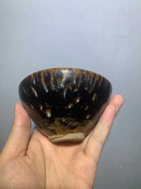 古玩陶瓷吉州窯盞拍賣,當前價格6666元