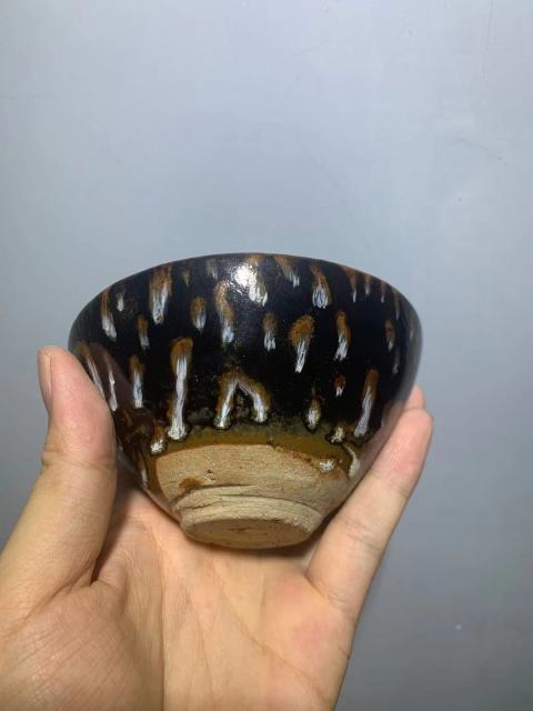 古玩陶瓷吉州窯盞拍賣,當前價格6666元
