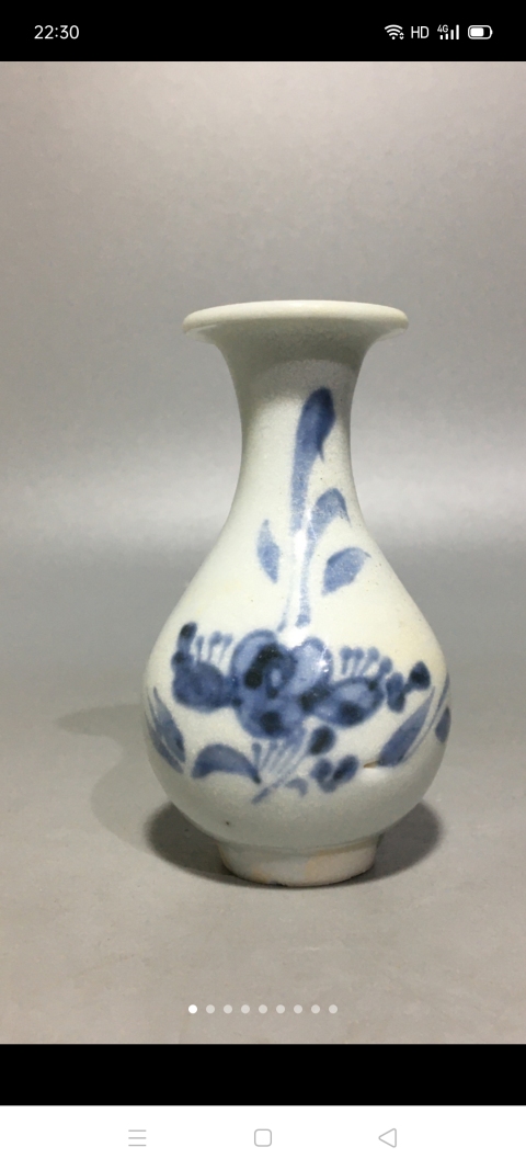 古玩陶瓷【精品】清早期玉壺春瓶拍賣，當(dāng)前價(jià)格999元