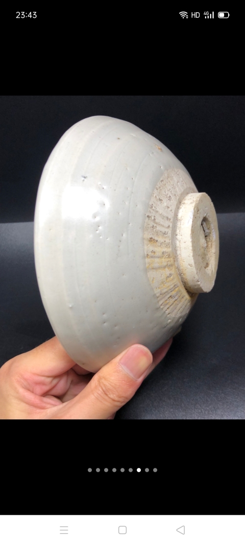 古玩陶瓷【精品】元代卵白釉碗可以和均瓷媲美【已經平臺保真,有保真卡】拍賣,當前價格1999元