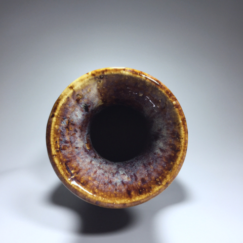 古玩陶瓷民國·窯變釉豇豆紅賞瓶拍賣，當前價格2999元