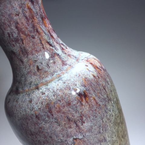 古玩陶瓷民國·窯變釉豇豆紅賞瓶拍賣，當前價格2999元