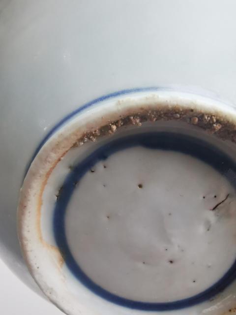 古玩陶瓷明晚期青花堂名款碗（雨香齋）拍賣，當前價格1999元