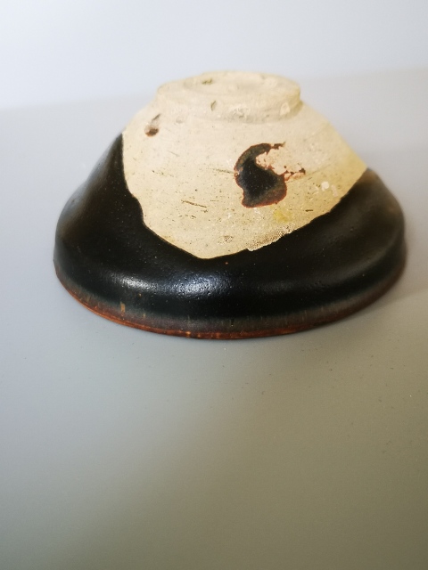 古玩陶瓷宋代·建窯系黑釉束口斗笠盞（960年至1271年）拍賣，當前價格1999元