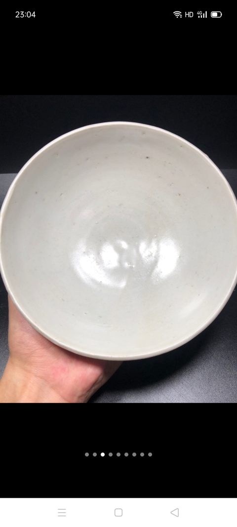 古玩陶瓷【精品】元代卵白釉碗可以和均瓷媲美拍賣,當前價格1999元