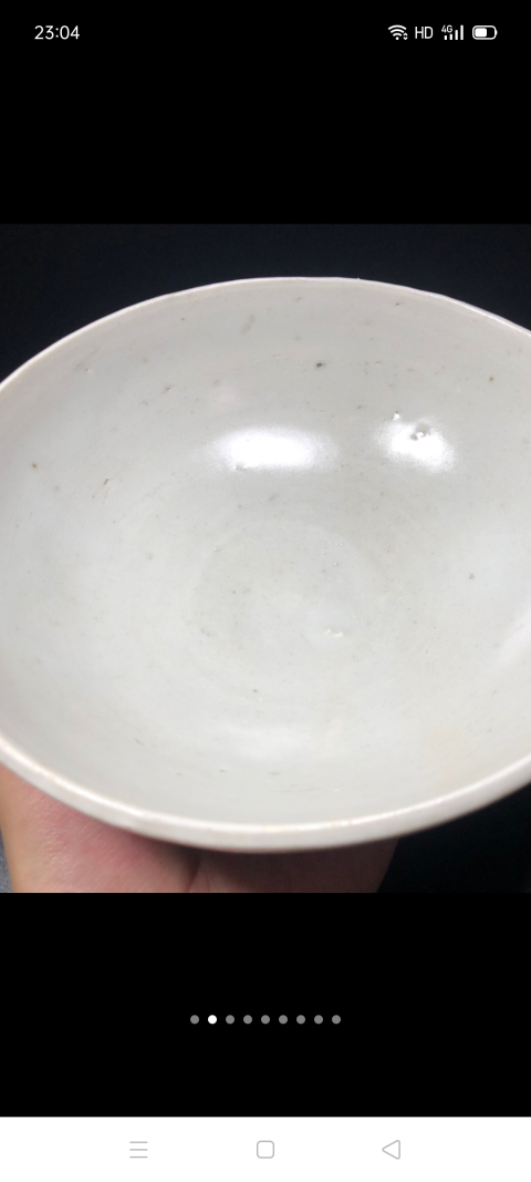 古玩陶瓷【精品】元代卵白釉碗可以和均瓷媲美拍賣,當前價格1999元