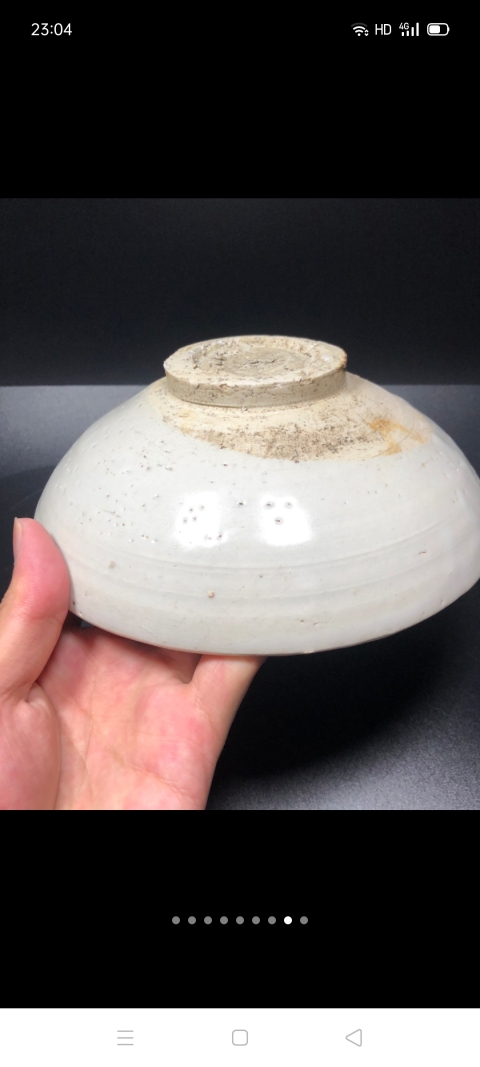 古玩陶瓷【精品】元代卵白釉碗可以和均瓷媲美拍賣,當前價格1999元