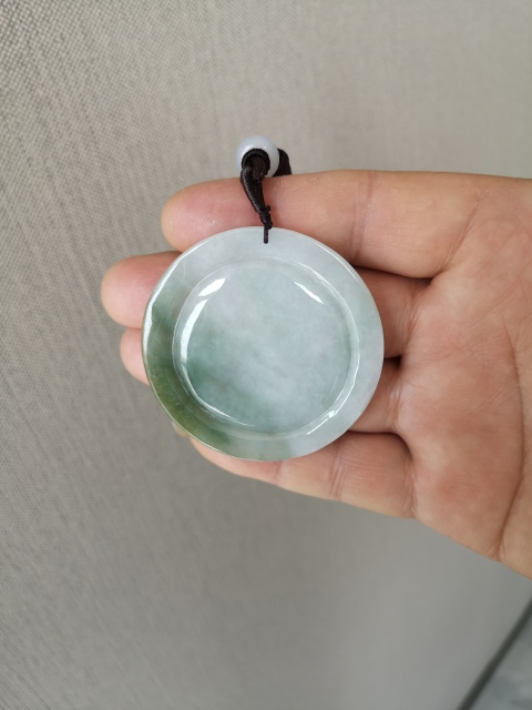 古玩玉器翡翠虎牌掛件拍賣,當前價格220元