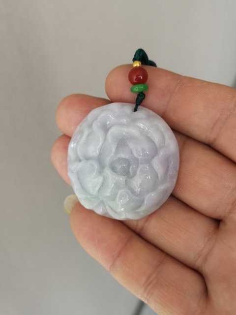 古玩玉器翡翠立體雕花拍賣，當前價格398元