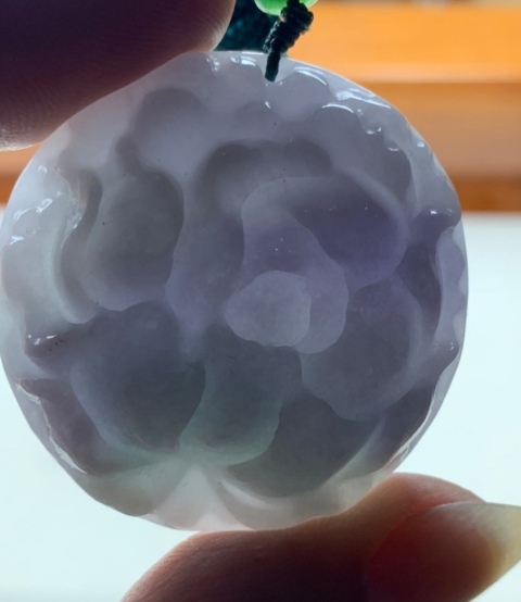 古玩玉器翡翠立體雕花拍賣，當前價格398元