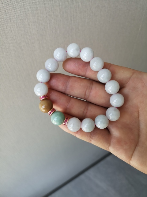 古玩玉器翡翠手串拍賣，當前價格260元