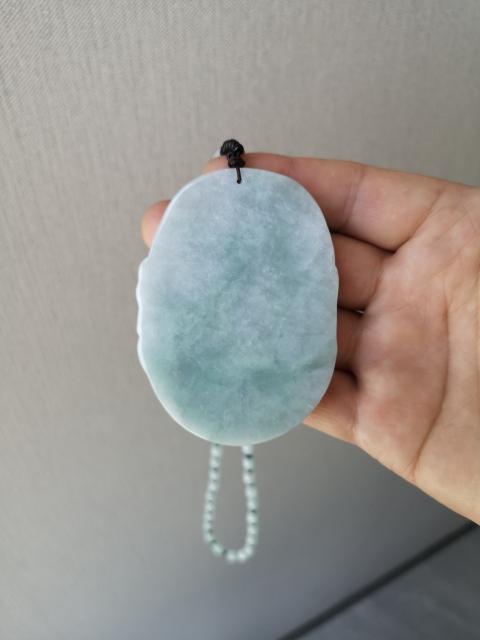 古玩玉器翡翠龍佩(也可以當手把件)拍賣,當前價格750元